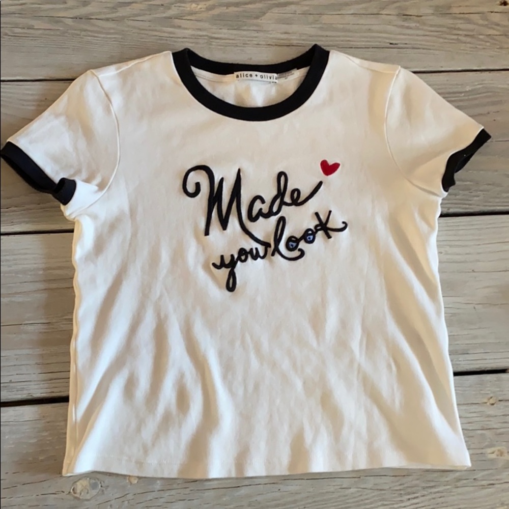 Alice + Olivia Ringer Tee